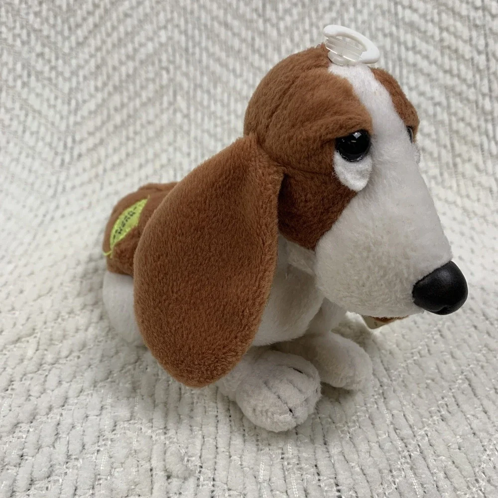 Vintage Applause‎ Hush Puppies Bassett Hound Dog Plush Stuffed Animal 6